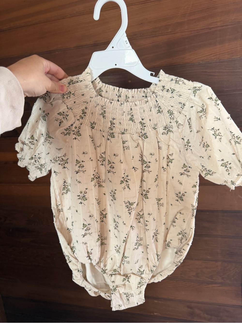 Beautiful toddler romper